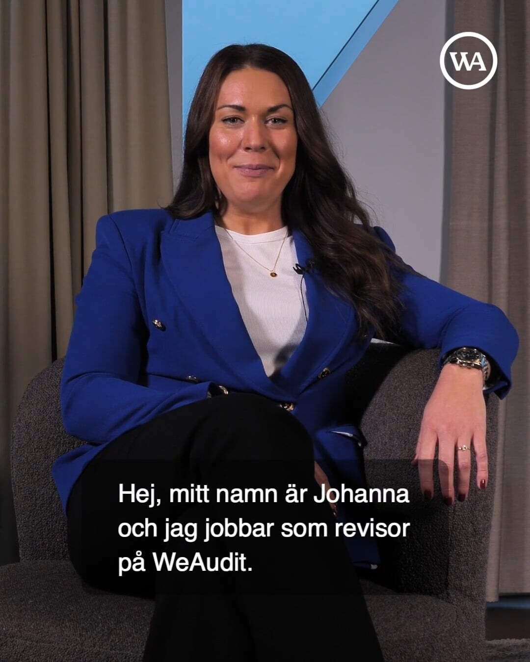 Johanna tog steget från den stora byrån