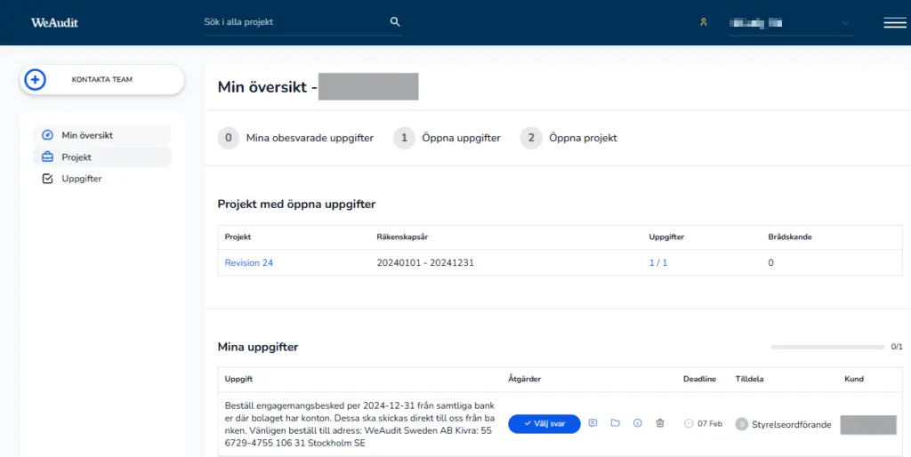 WeAudits nya kundportal WeConnect