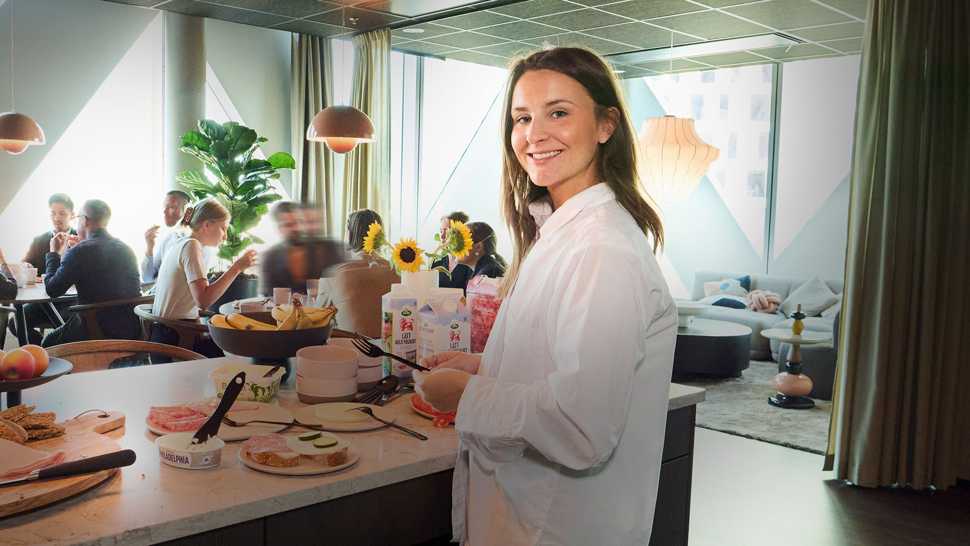 Ett lyckosamt samspel mellan studenter och företagande!
