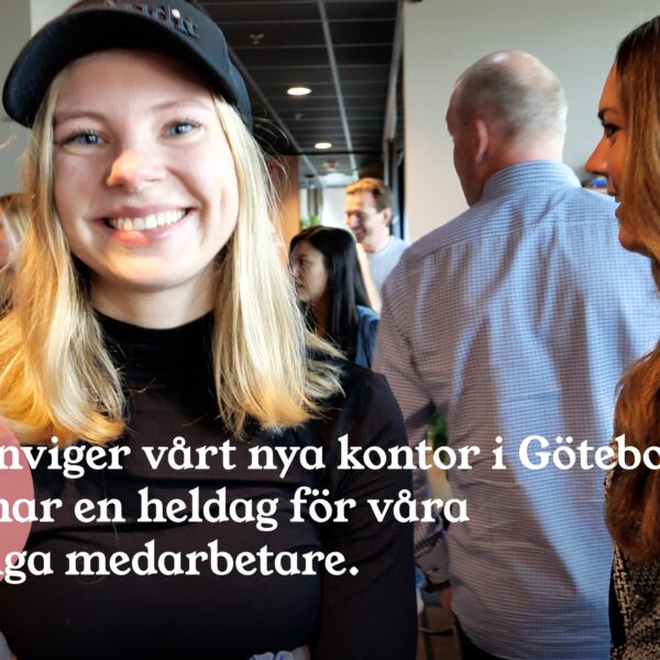 Vilken dag we fick tillsammans!
