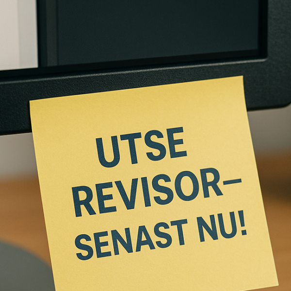 Undvik likvidationsföreläggande – utse revisor idag